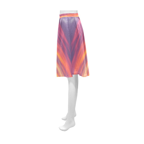 Fire in the sky photo Athena Women's Short Skirt (Model D15)