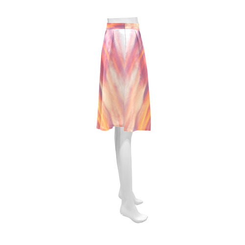 Fire in the sky photo Athena Women's Short Skirt (Model D15)