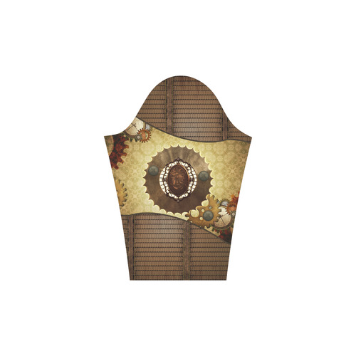 Steampunk, the noble design Rhea Loose Round Neck Dress(Model D22)