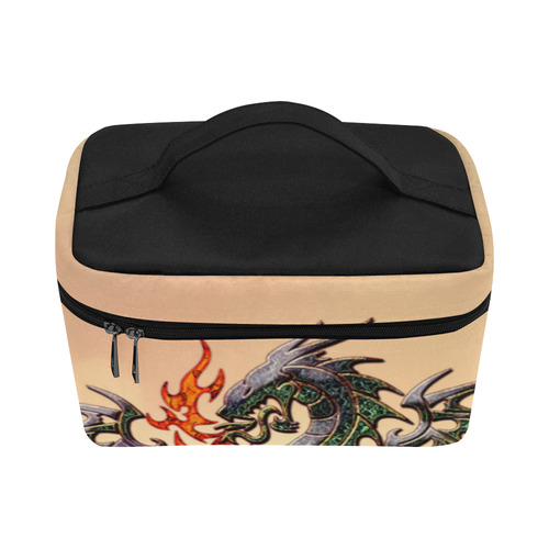 Awesome dragon, tribal Lunch Bag/Large (Model 1658)