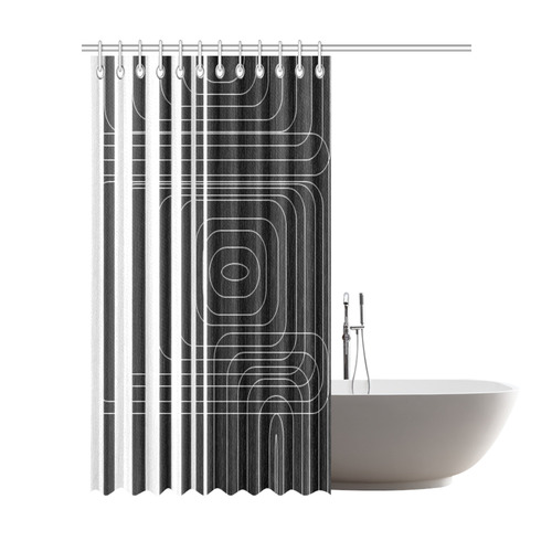 ZEBRA Shower Curtain 72"x84"