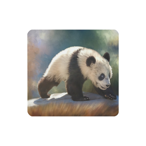 A cute painted panda bear baby. Women's Clutch Purse (Model 1637)