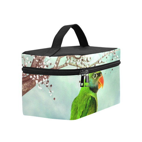 Funny cute parrots Lunch Bag/Large (Model 1658)