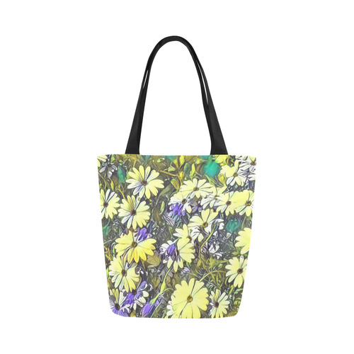 Floral ArtStudio 29 by JamColors Canvas Tote Bag (Model 1657)