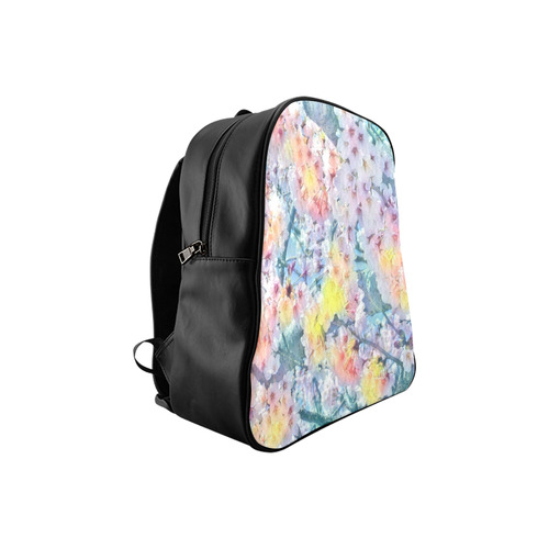 Floral ArtStudio 27 by JamColors School Backpack (Model 1601)(Small)