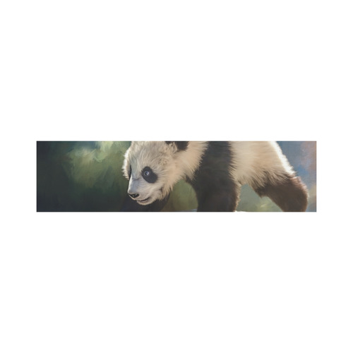 A cute painted panda bear baby. Lunch Bag/Large (Model 1658)