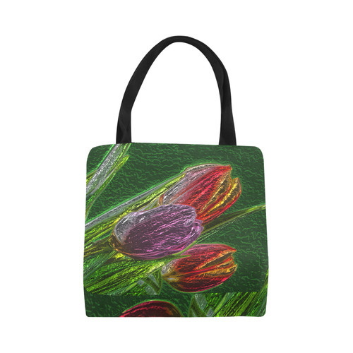 Tulip20170404_by_JAMColors Canvas Tote Bag (Model 1657)