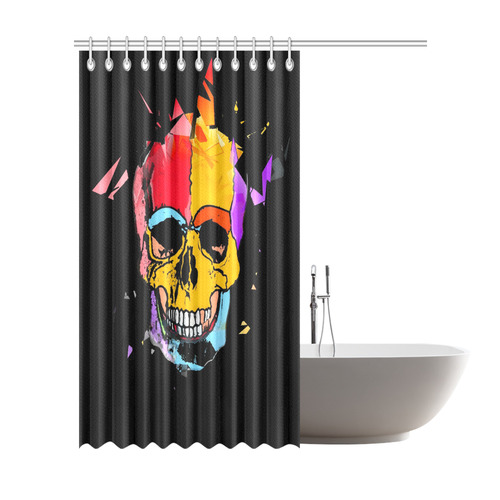 A nice Skull by Popart Lover Shower Curtain 72"x84"