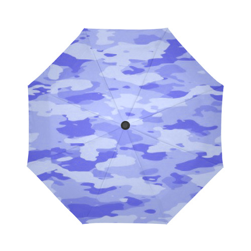 Blue Camo Auto-Foldable Umbrella (Model U04)