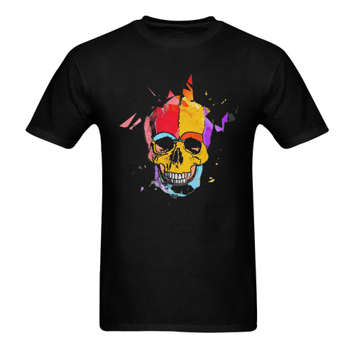 A nice Skull by Popart Lover Men's T-Shirt in USA Size (Two Sides Printing)