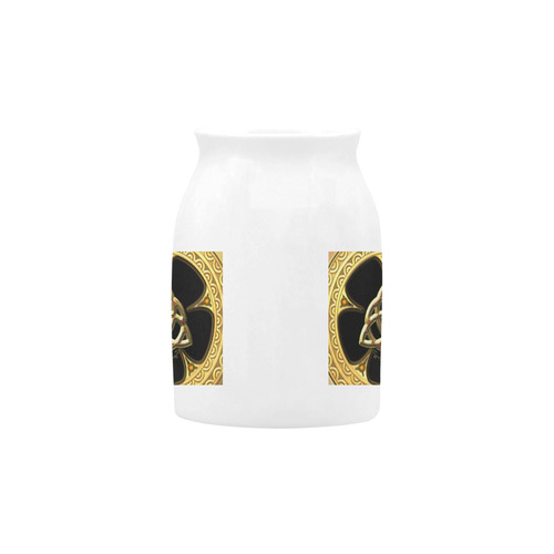 The celtic knote, golden design Milk Cup (Small) 300ml
