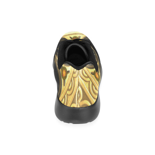 The celtic knote, golden design Men’s Running Shoes (Model 020)
