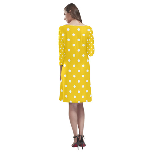 polkadots20160618 Rhea Loose Round Neck Dress(Model D22)