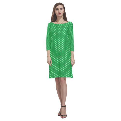 polkadots20160637 Rhea Loose Round Neck Dress(Model D22)