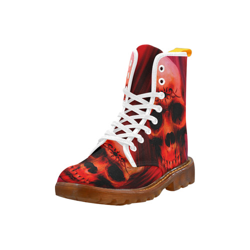 Red skull Martin boot Martin Boots For Men Model 1203H