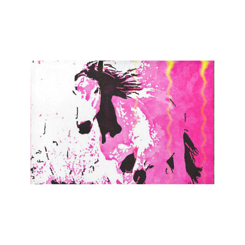 Animal ArtStudio 22916 Horse Placemat 12’’ x 18’’ (Four Pieces)