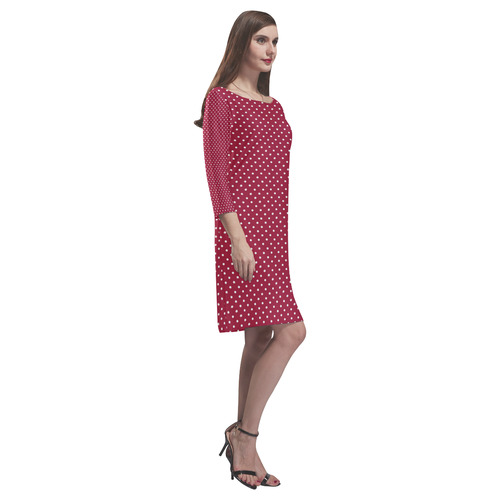 polkadots20160632 Rhea Loose Round Neck Dress(Model D22)