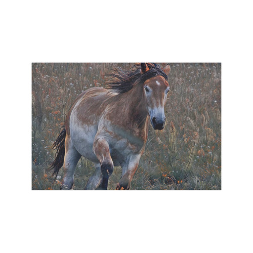 wonderful horse  by JamColors Placemat 12’’ x 18’’ (Set of 4)