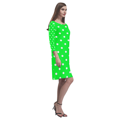 polkadots20160620 Rhea Loose Round Neck Dress(Model D22)