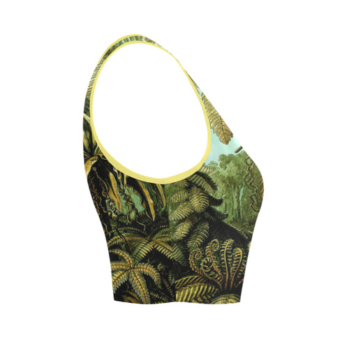 Natures Jungle Women's Crop Top (Model T42)