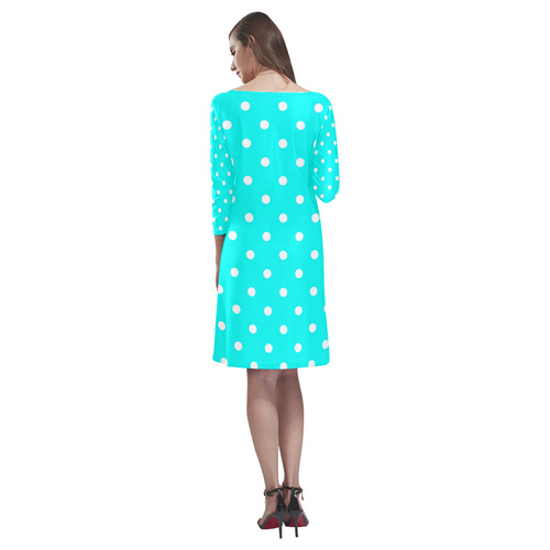 polkadots20160621 Rhea Loose Round Neck Dress(Model D22)