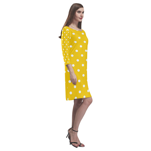 polkadots20160618 Rhea Loose Round Neck Dress(Model D22)