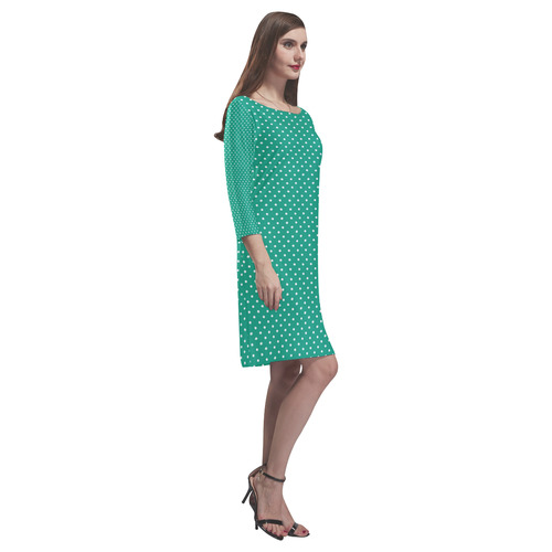 polkadots20160638 Rhea Loose Round Neck Dress(Model D22)