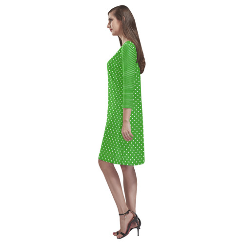 polkadots20160636 Rhea Loose Round Neck Dress(Model D22)