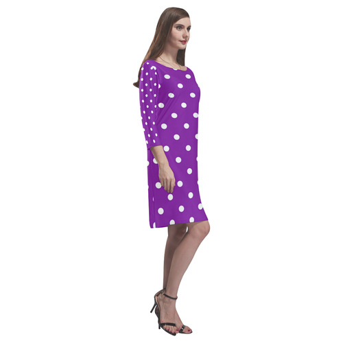 polkadots20160612 Rhea Loose Round Neck Dress(Model D22)