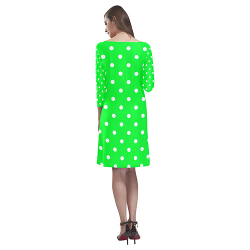 polkadots20160620 Rhea Loose Round Neck Dress(Model D22)