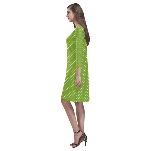 polkadots20160635 Rhea Loose Round Neck Dress(Model D22)