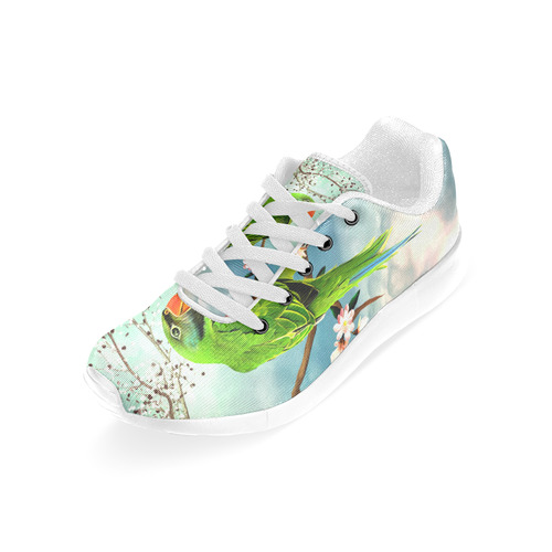 Funny cute parrots Men’s Running Shoes (Model 020)