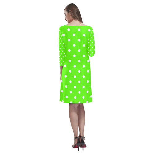 polkadots20160619 Rhea Loose Round Neck Dress(Model D22)