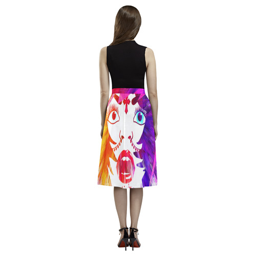 Popart vampire Aoede Crepe Skirt (Model D16)