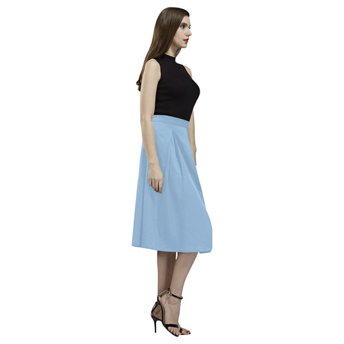 Airy Blue Aoede Crepe Skirt (Model D16)