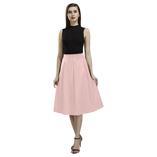 Seashell Pink Aoede Crepe Skirt (Model D16)