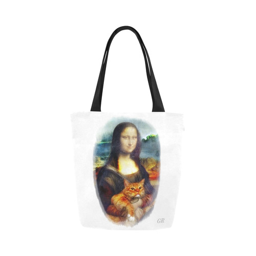 KATZENLISA Canvas Tote Bag (Model 1657)