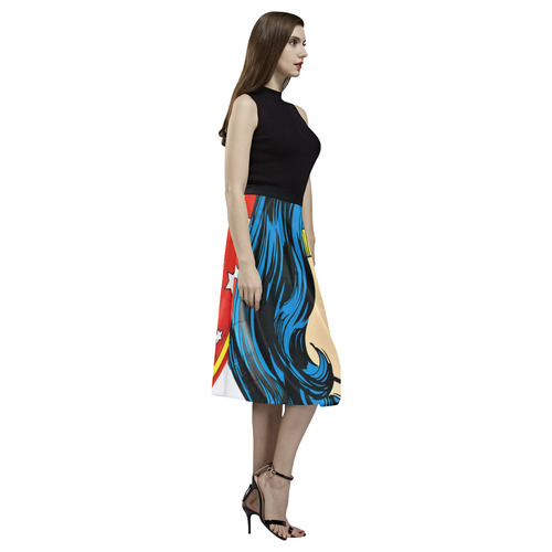 a wonder of a woman 2 Aoede Crepe Skirt (Model D16)