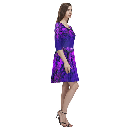 iglesia 9 Tethys Half-Sleeve Skater Dress(Model D20)