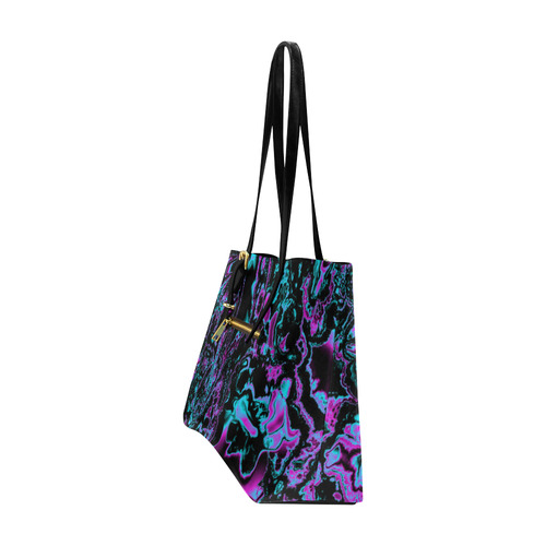 power fractal B by JamColors Euramerican Tote Bag/Large (Model 1656)