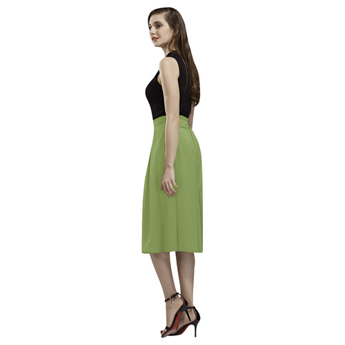 Peridot Aoede Crepe Skirt (Model D16)