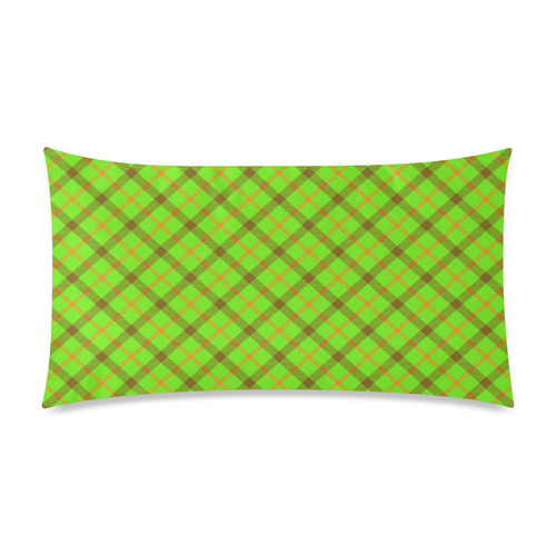 Tami Kaye Plaid Rectangle Pillow Case 20"x36"(Twin Sides)