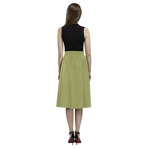 Moss Aoede Crepe Skirt (Model D16)