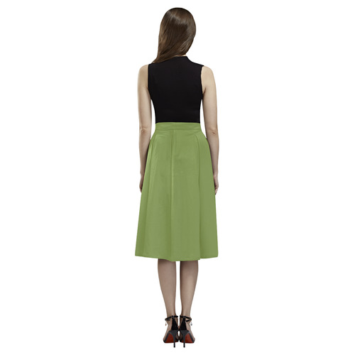 Peridot Aoede Crepe Skirt (Model D16)