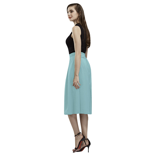 Aqua Haze Aoede Crepe Skirt (Model D16)