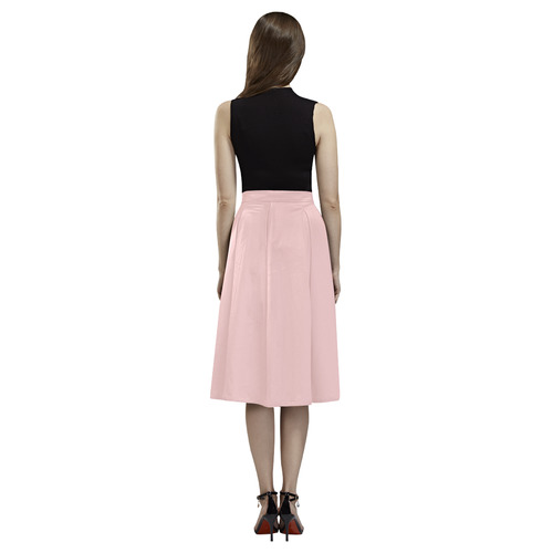 Rose Quartz Aoede Crepe Skirt (Model D16)
