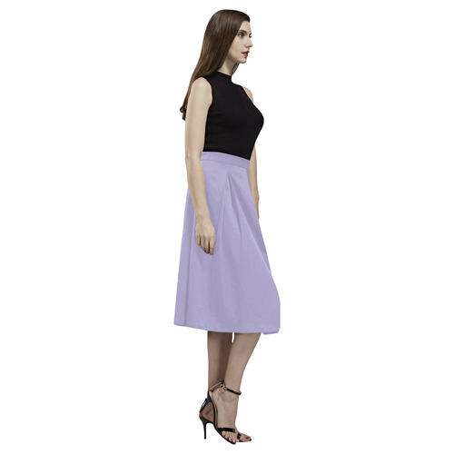 Lavender Aoede Crepe Skirt (Model D16)