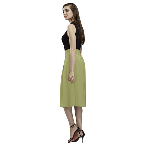 Moss Aoede Crepe Skirt (Model D16)