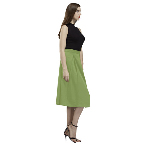 Peridot Aoede Crepe Skirt (Model D16)