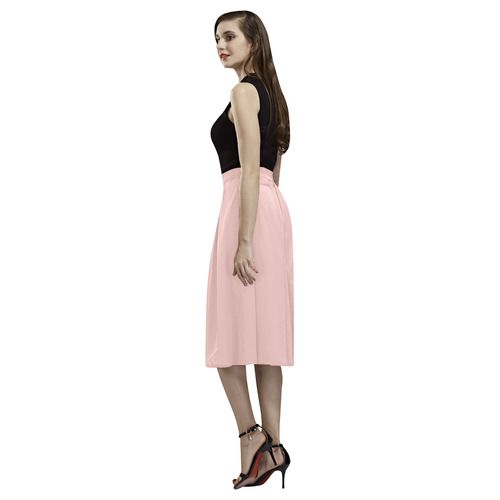 Seashell Pink Aoede Crepe Skirt (Model D16)